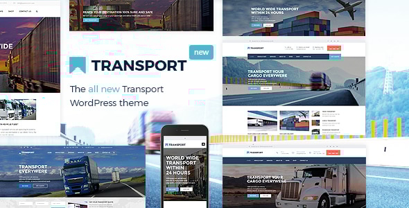 Transport - WP Transportation & Logistic Theme Logo